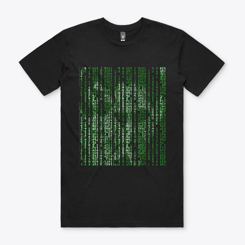 Matrix Coded Rain T-Shirt