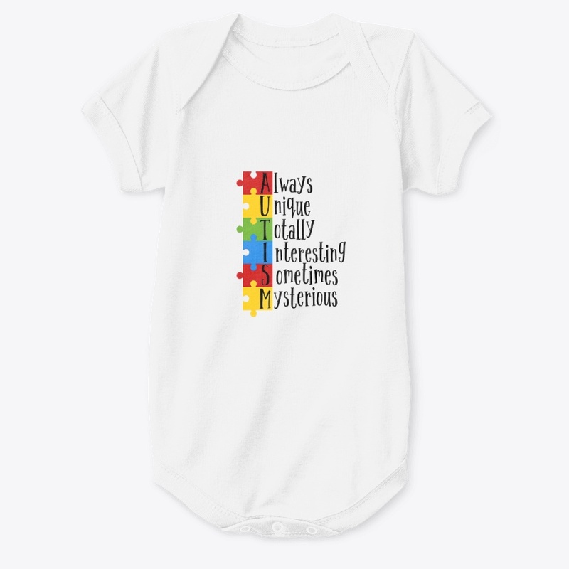 Autism 4637 - Baby Premium Onesie - Baby Premium Onesie