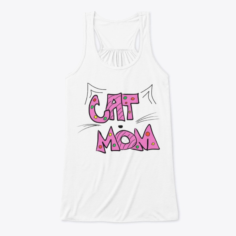 Cat Mom T- Shirt