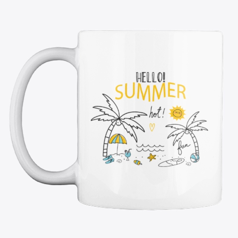 Hello Summer! T-Shirt, Summer Shirt.
