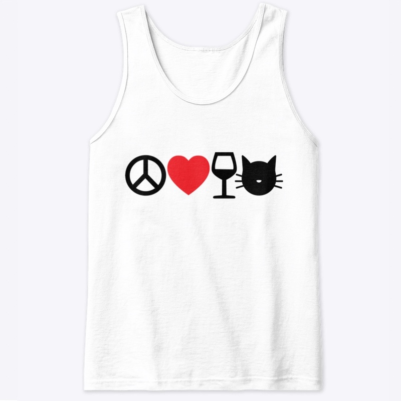 Peace, Love, Wine and Cats