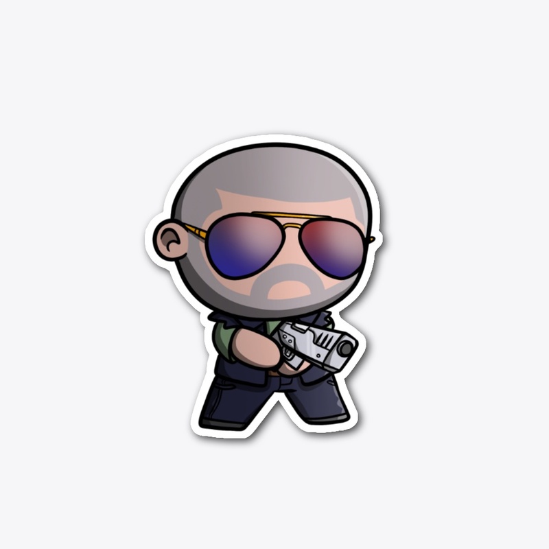 Lucas Lovesick Chibi Sticker
