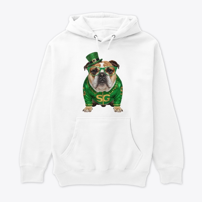 Funny St. Patrick's Bulldog