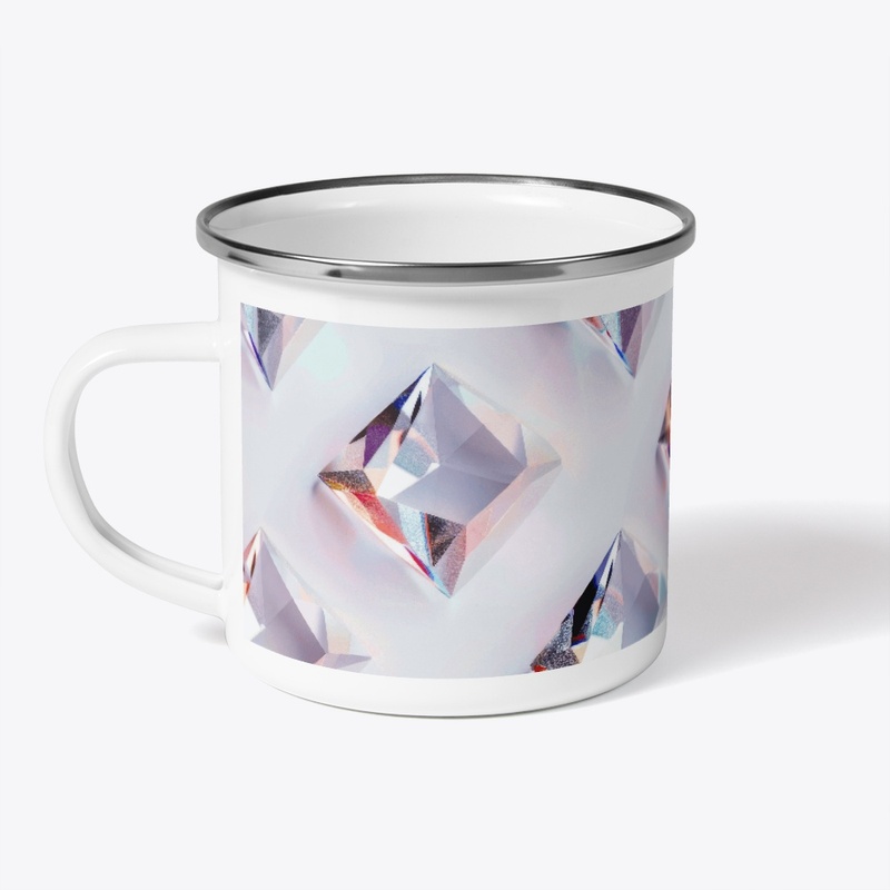 Prismatic Elegance:Geometric Reflections