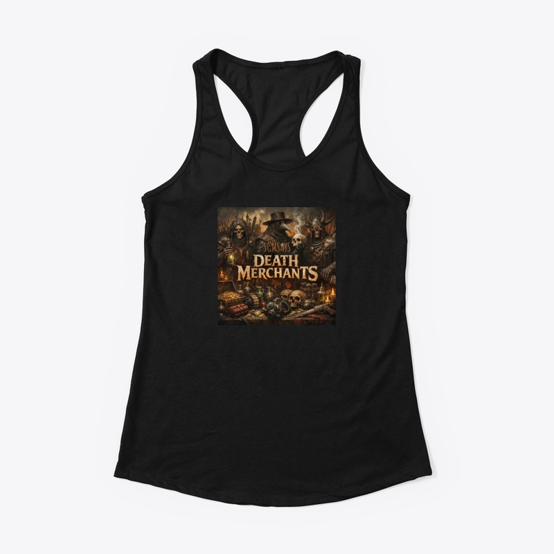 Death Merchants 4068 - Women's Racerback Tank