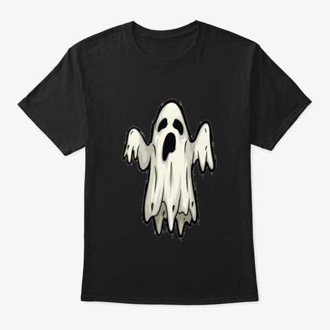 Ghost T Shirt Black T-Shirt Front