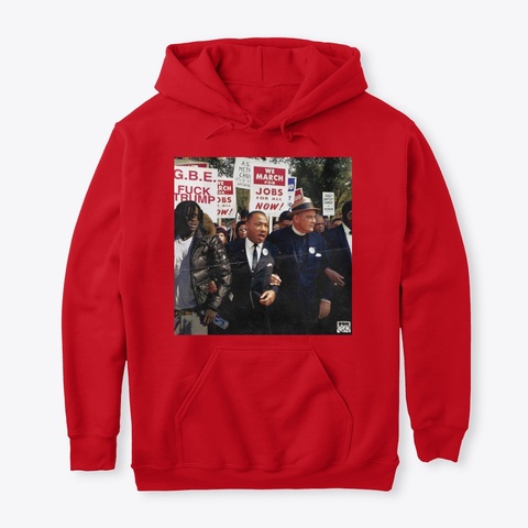 Sosa King Jr. Hoodie  Red T-Shirt Front