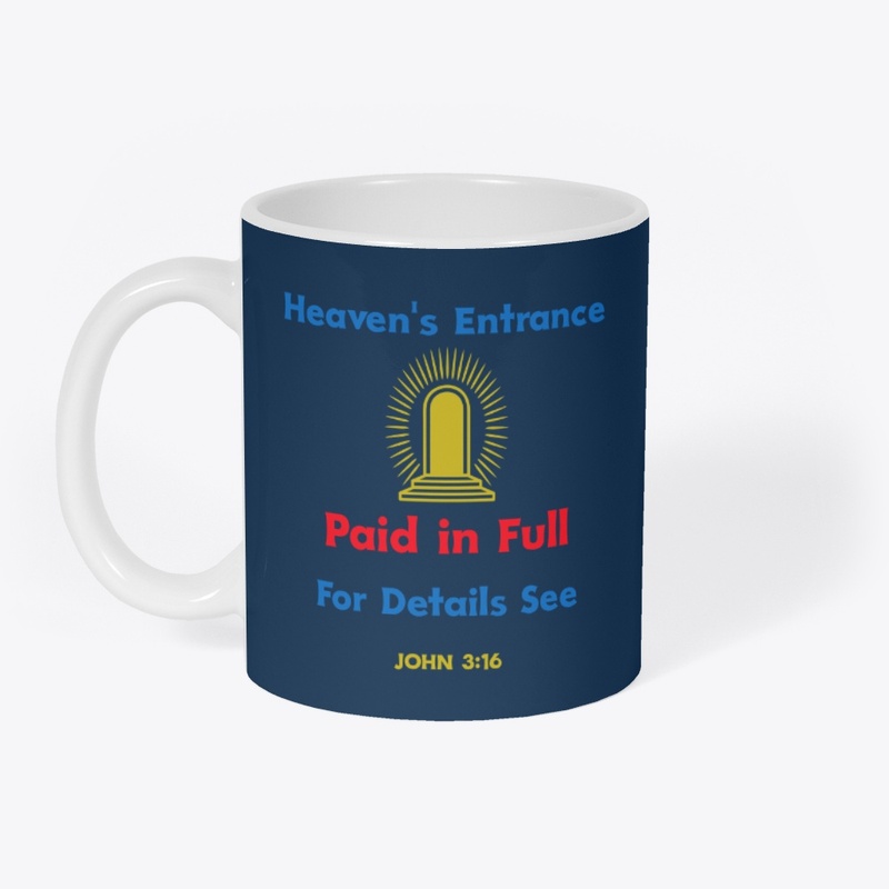 Heaven's Entrance John 3:16 Gold Accent