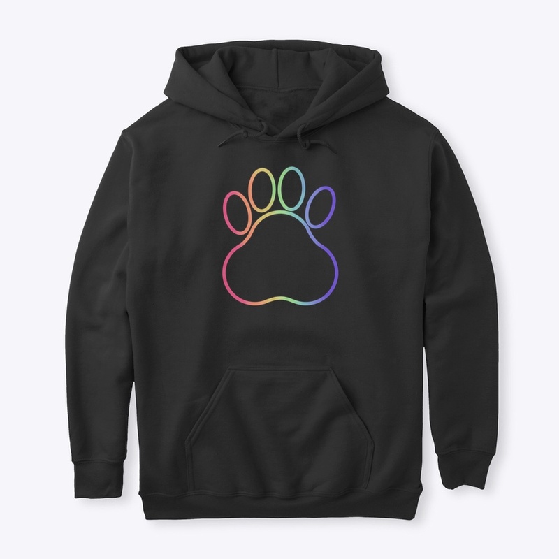 Rainbow Pride Paw