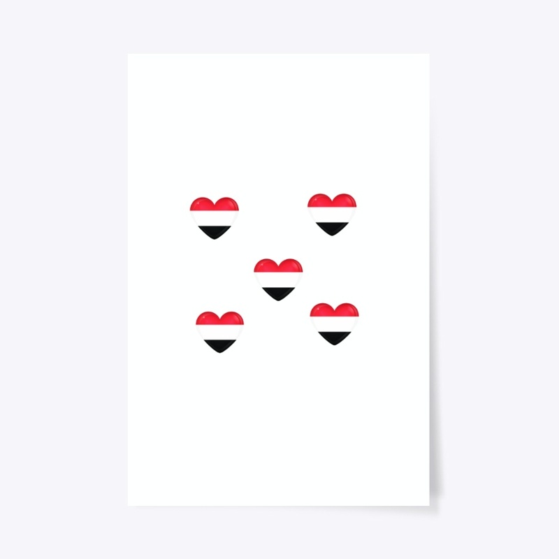 Yemen flag home decorations