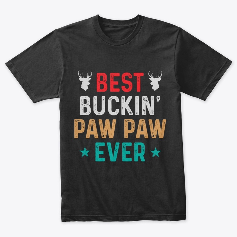 Vintage Best Buckin' Paw Paw Ever Gift