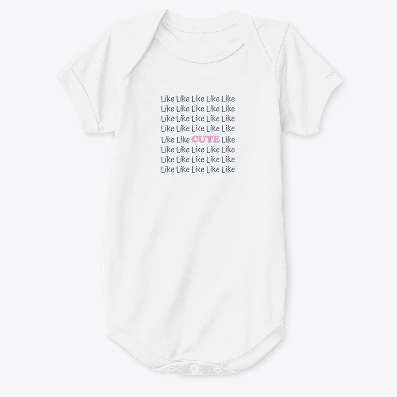 LIKE CUTE comic tee