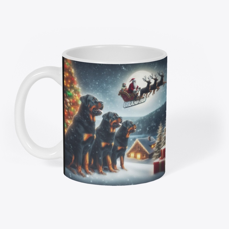 Rottweiler's Christmas Eve