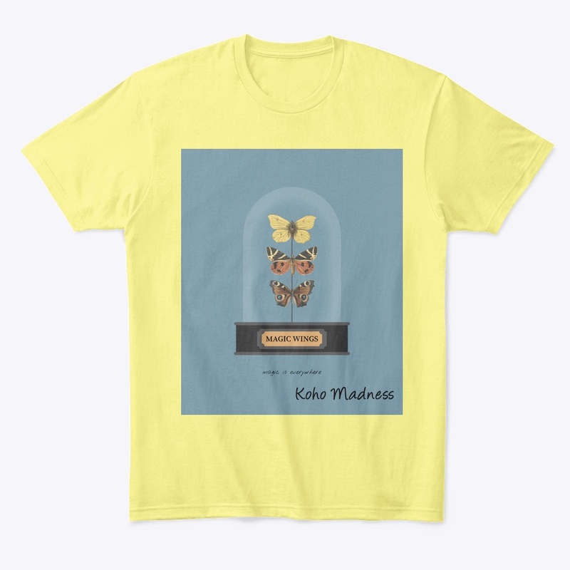 Magic Wings tee design