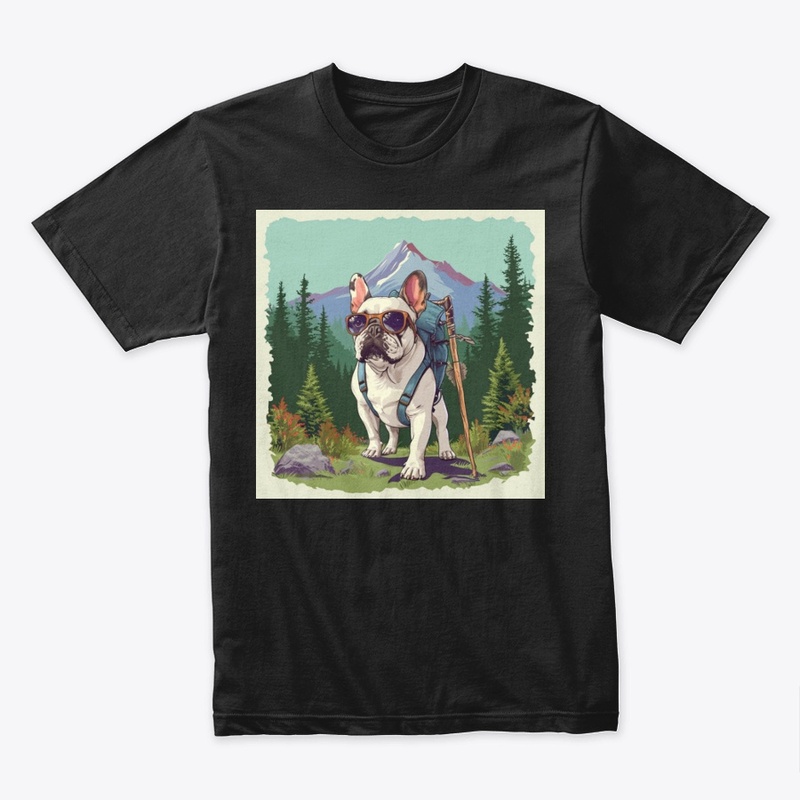 Hiking with a French Bulldog
