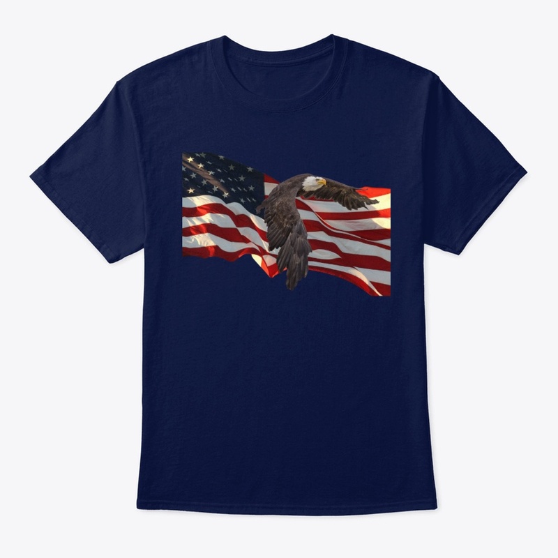 Eagle/Flag - Patriotic and Proud