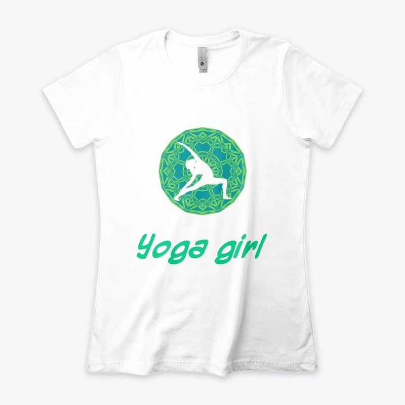 Yoga girl round