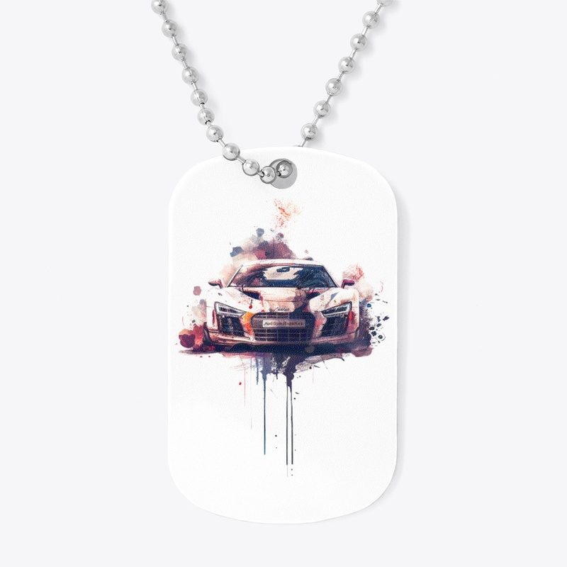 Race Car watercolour style