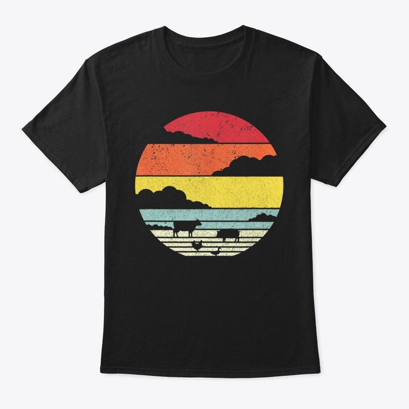 Cow Pig Chicken Duck Vintage Shirt