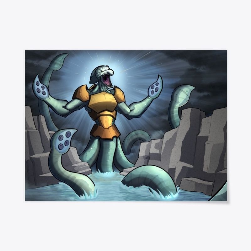 The Calamitous Squid POSTER