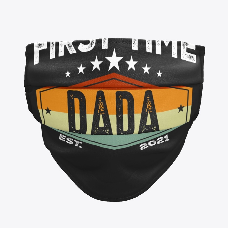 First Time DAD New Dad Est 2021 Father