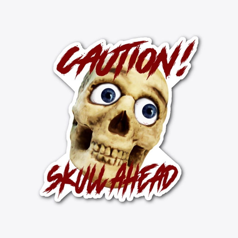 Caution skull t-shirt