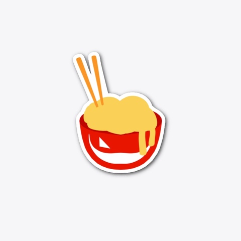 Ramenov Wave 2 Sticker Standard Kaos Front