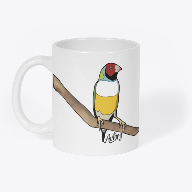 Gouldian Finch mug