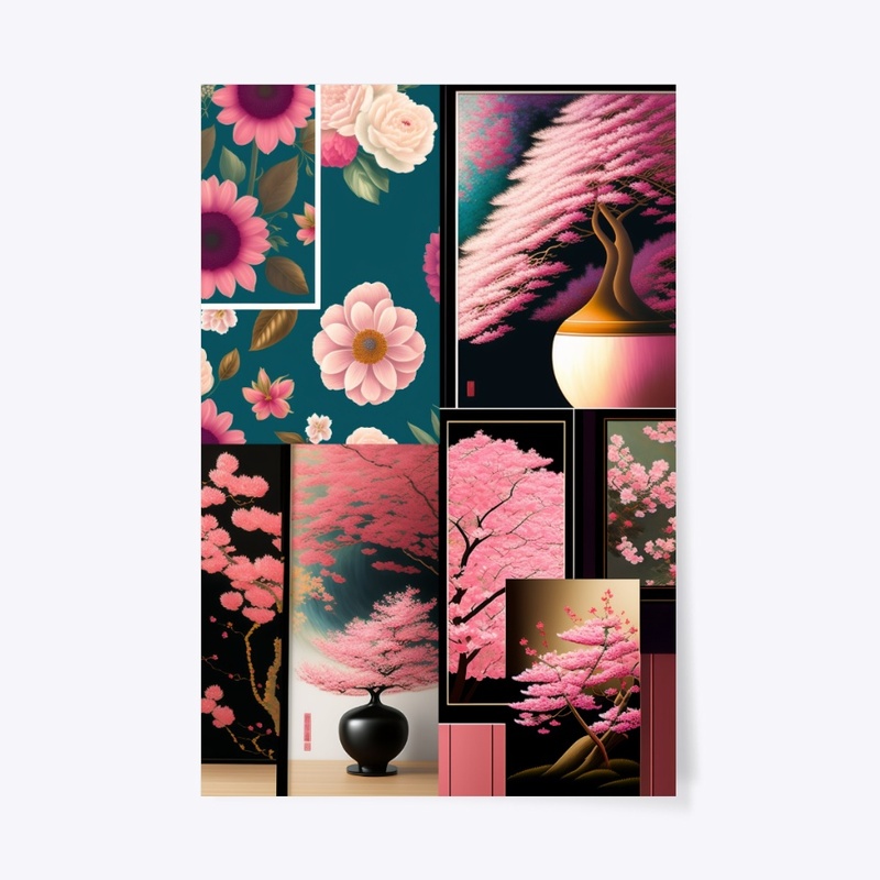 Colorful mat finish