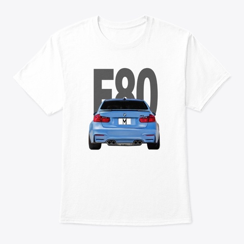Car Guy Shirt White T-Shirt Front