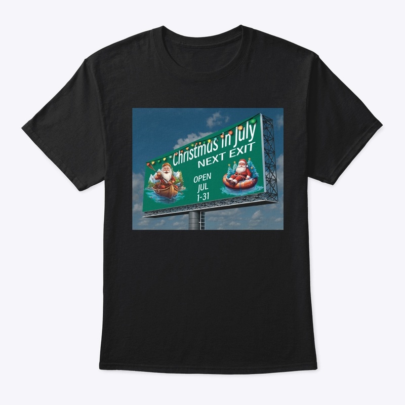 Christmas in July Santa Next Exit Raftin