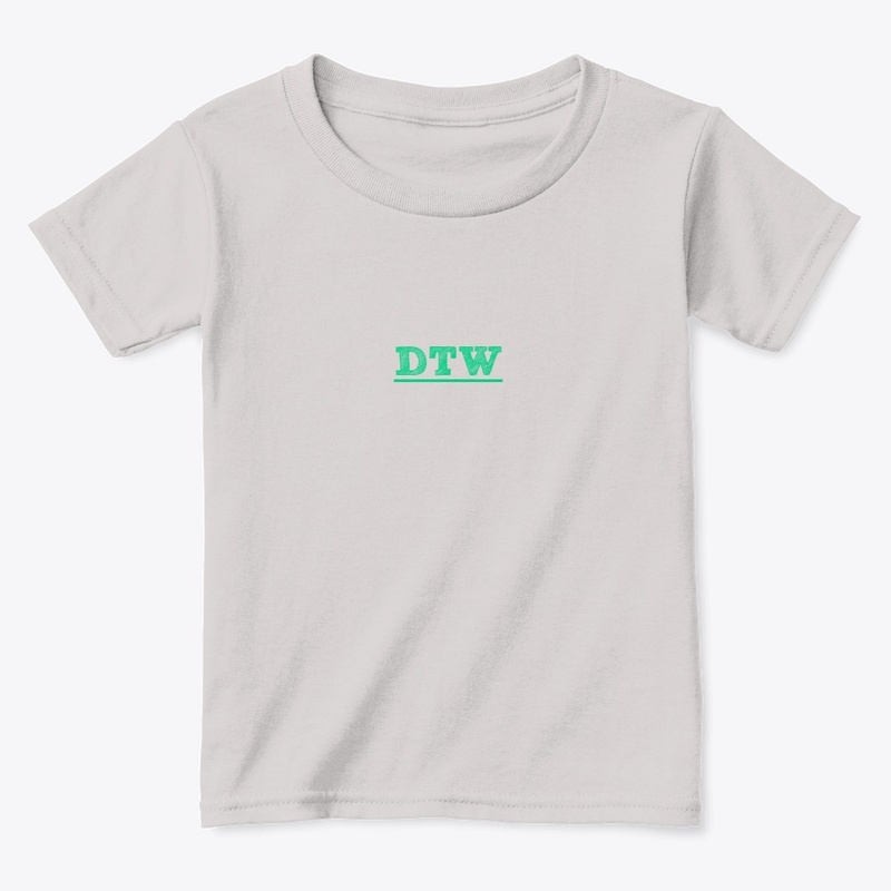 DTW Toddler shirt (green logo)