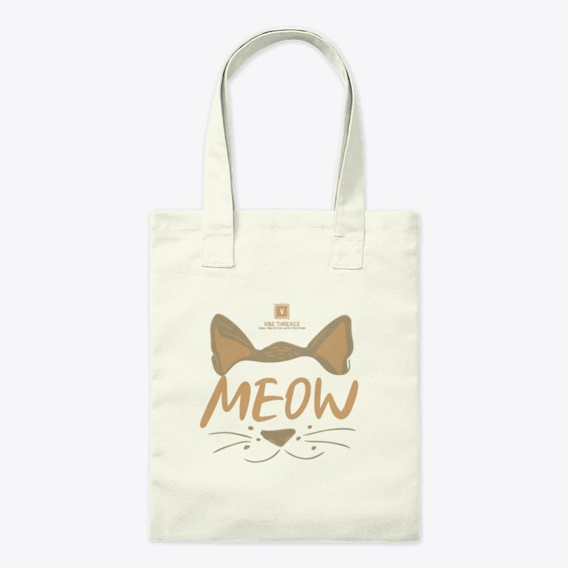 Meow Cat Face Cute Kitty Graphic
