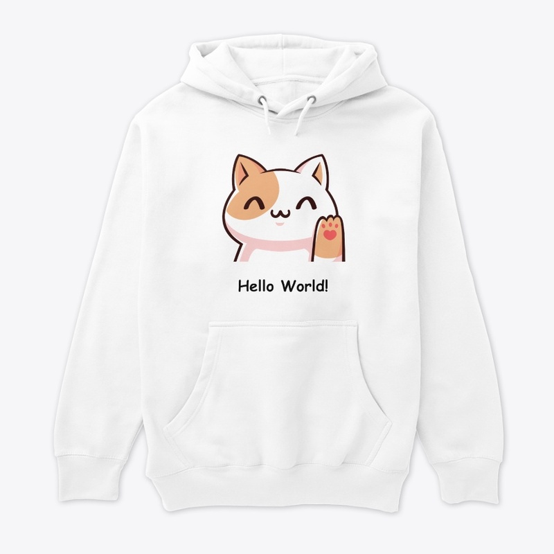 HELLO WORLD- CUTE CAT