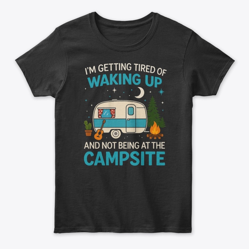 RV Life Campsite Shirt Design