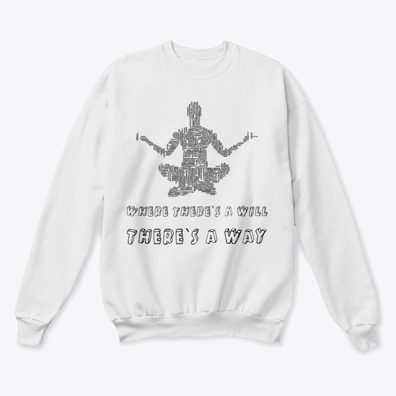Text art Men`s Crewneck Sweatshirts