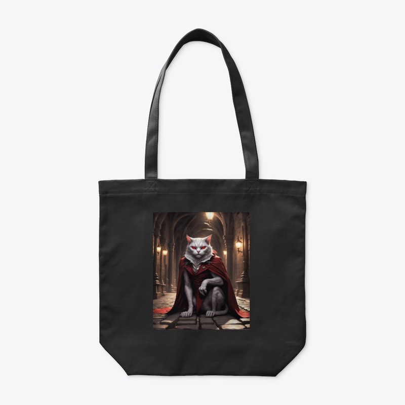 Vampire Cat in the Shadows