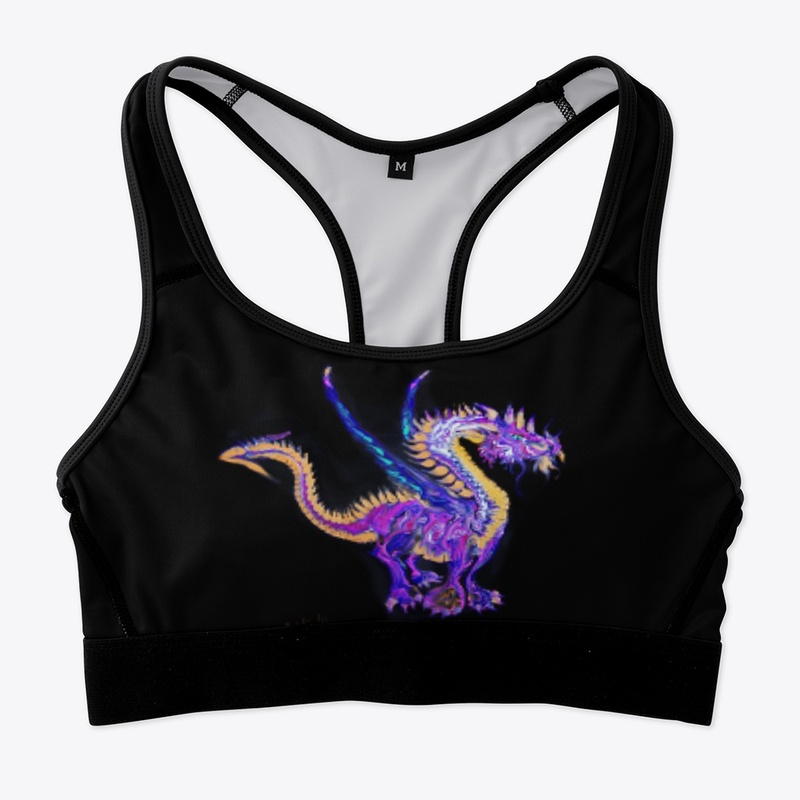 Fierce Pink Dragon 7408
