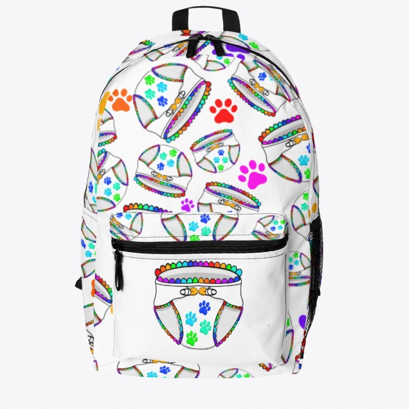 Rainbow Diaper print collection