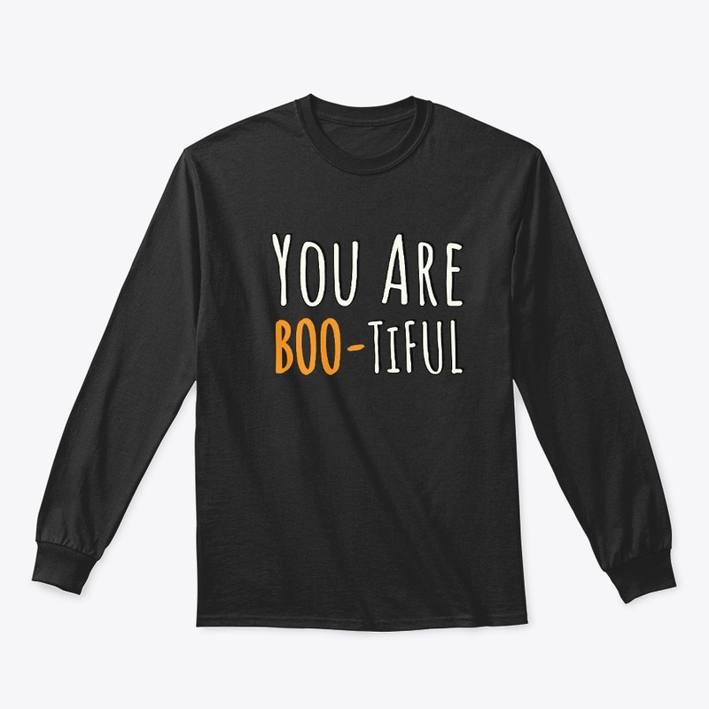you are beautiful halloween boo ghost