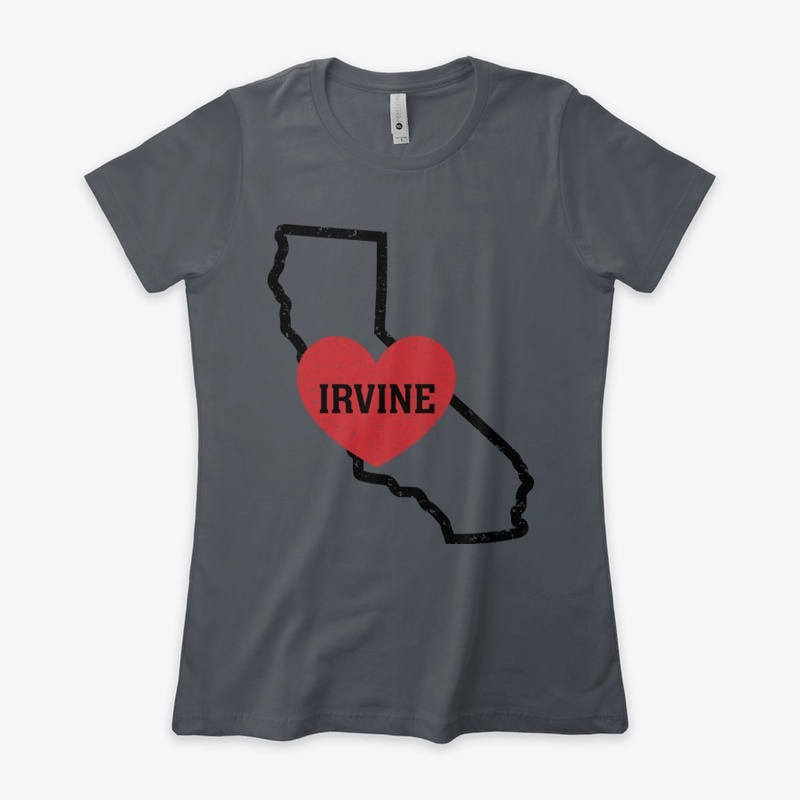 Irvine California Heart Shirt 