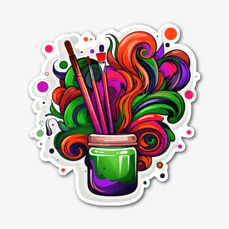 CREATIVE ABSTRACT ARTIST DESIGN