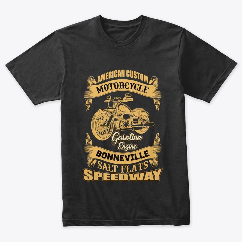 American Custom Motorcycle T Shirt 