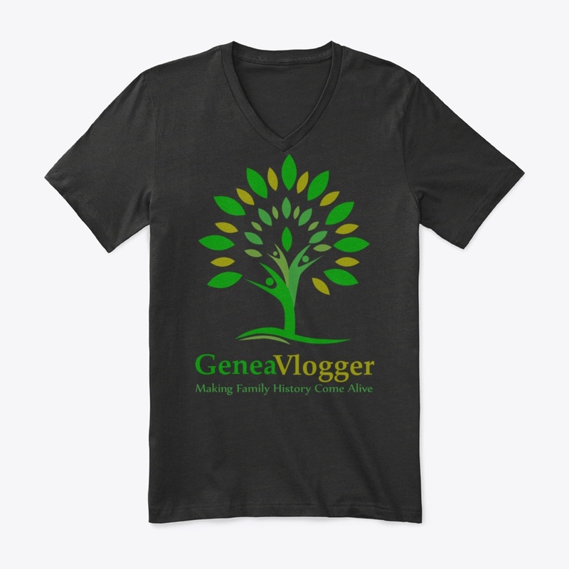 GeneaVlogger - Genealogy Tree Logo