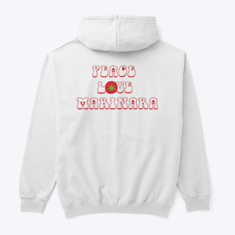 Stoners “Peace,Love &Marinara’” White 