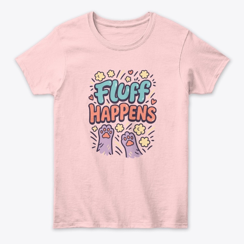 Fluff Happens – Maine Coon Cat Quote 