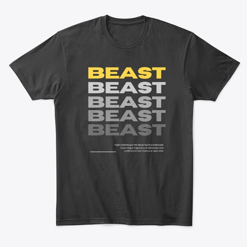 BEAST amazing fitness t-shirt