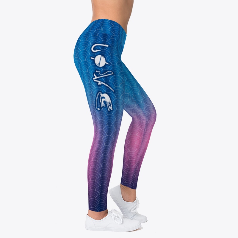 Love Fishing Cool Fish Leggings