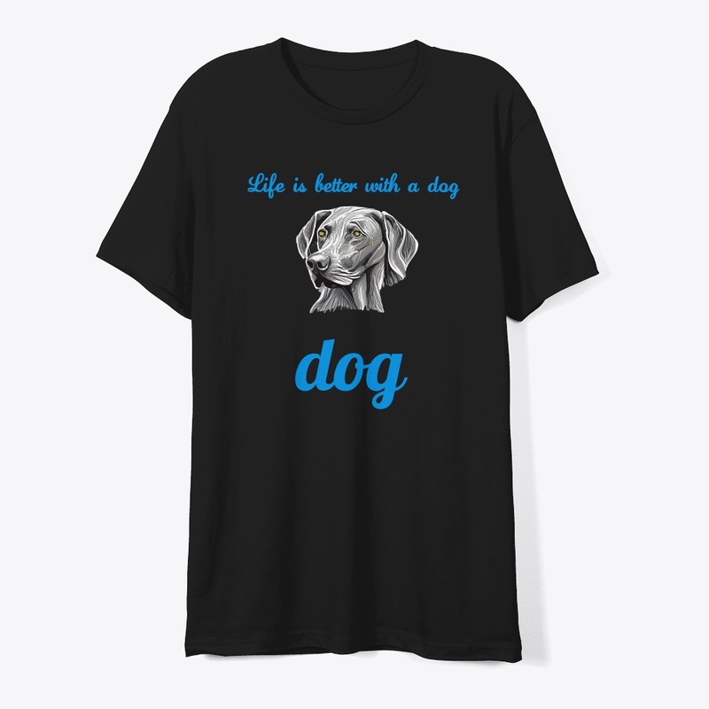 Clothes with a picture of a dog