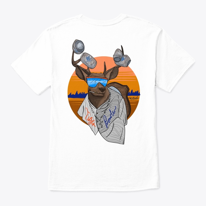 Tiger Prowler Tailgate "Buck on Wall"